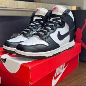 Nike Dunk High - Black White Panda Womens 8.5